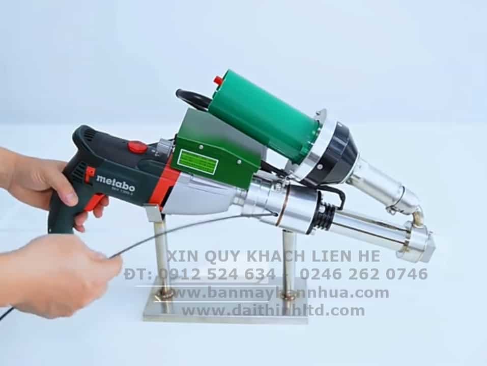 Máy hàn đùn LST610A hàn bạt nhựa, hàn ống nhựa tấm nhựa