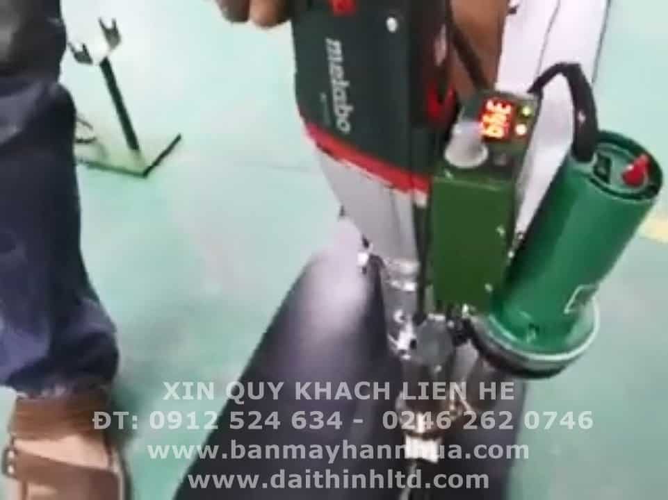 Máy hàn bạt nhựa đùn LST610A