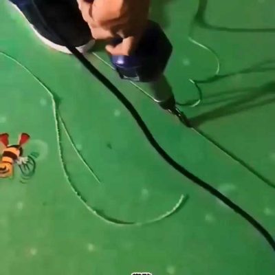 Máy hàn sàn nhựa, máy hàn thảm cầu lông, máy hàn nhựa cầm tay Weldy HT1600