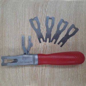 Dao bào dây hàn sàn nhựa Vinyl kèm 4 lưỡi