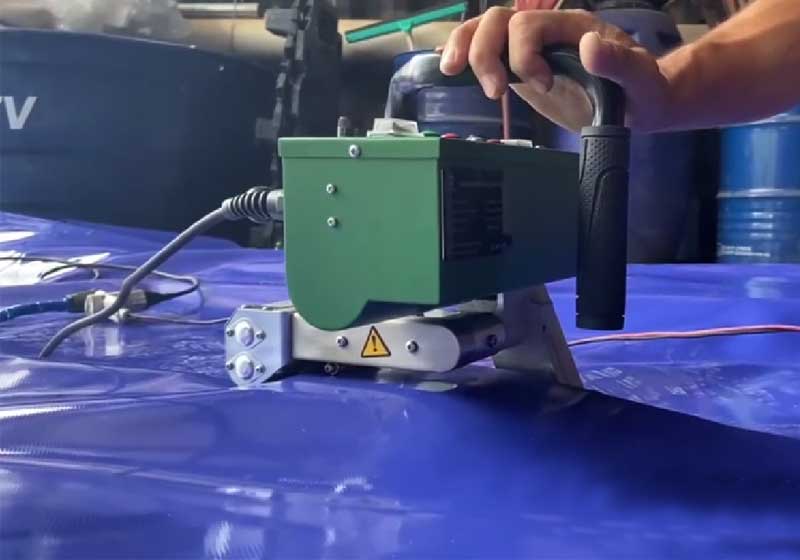 máy hàn bạt nhựa lst gm1
