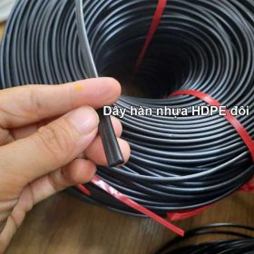 Dây hàn Hdpe chất lượng, dây hàn nhựa HDPE đôi.