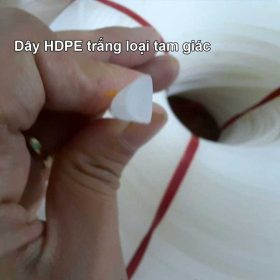 Dây hàn nhựa tam giác màu trắng