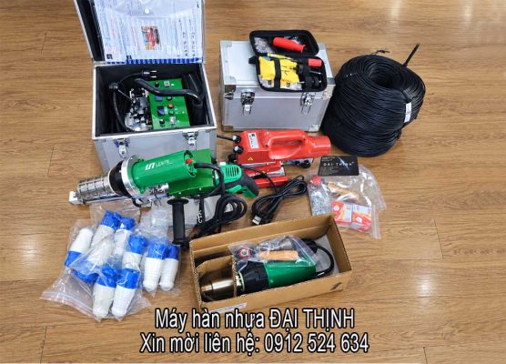 Báo giá trọn bộ máy hàn bạt HDPE tại ĐẠI THỊNH