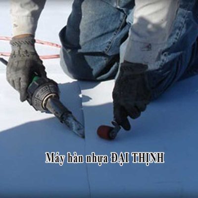Hàn bạt nhựa PVC bằng máy hàn bạt nhựa cầm tay DHS XA
