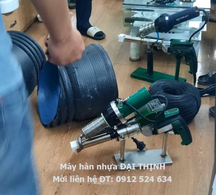 Máy hàn đùn nhựa LST600B hàn ống nhựa HDPE